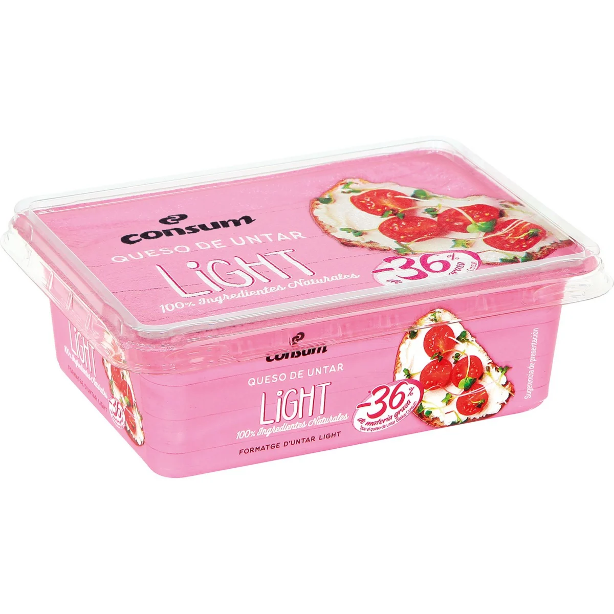 Queso Untar Light Tarrina Consum