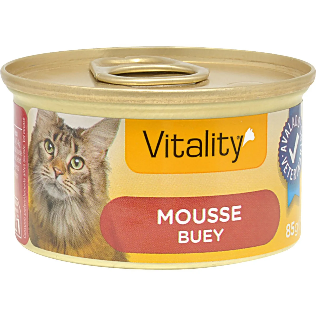 Nassfutter für Katzen, Rindermousse Vitality