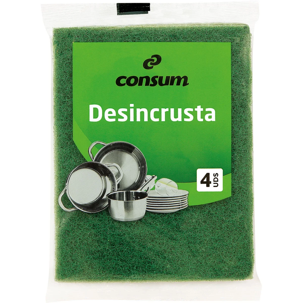 Fregall de fibra verda Consum
