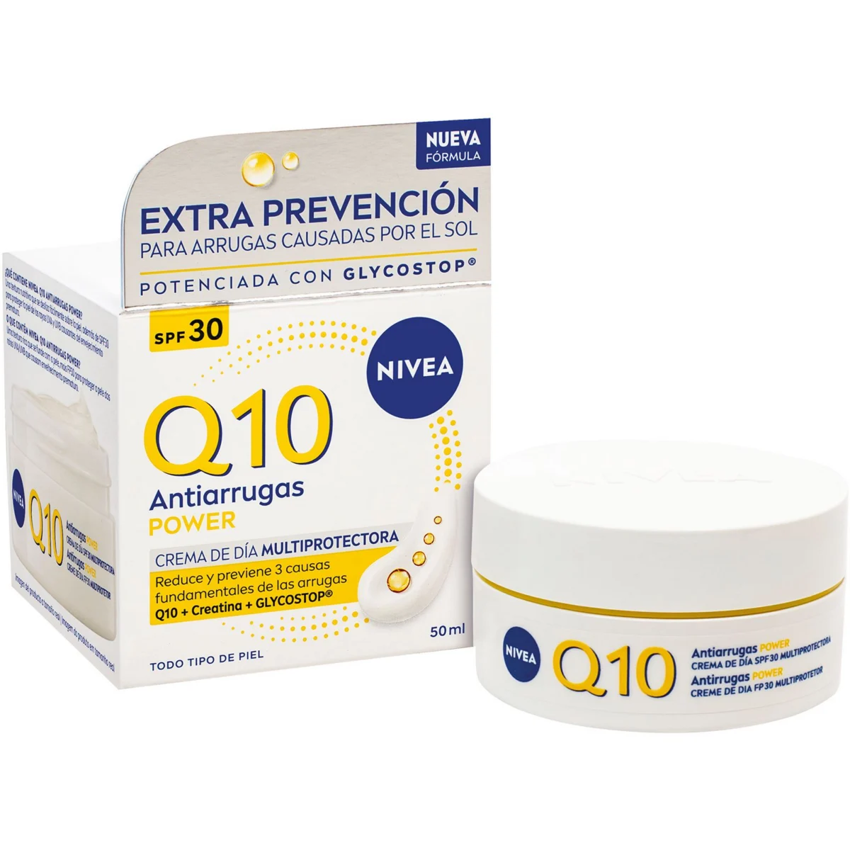 Crème anti-rides Q10 F30 Nivea