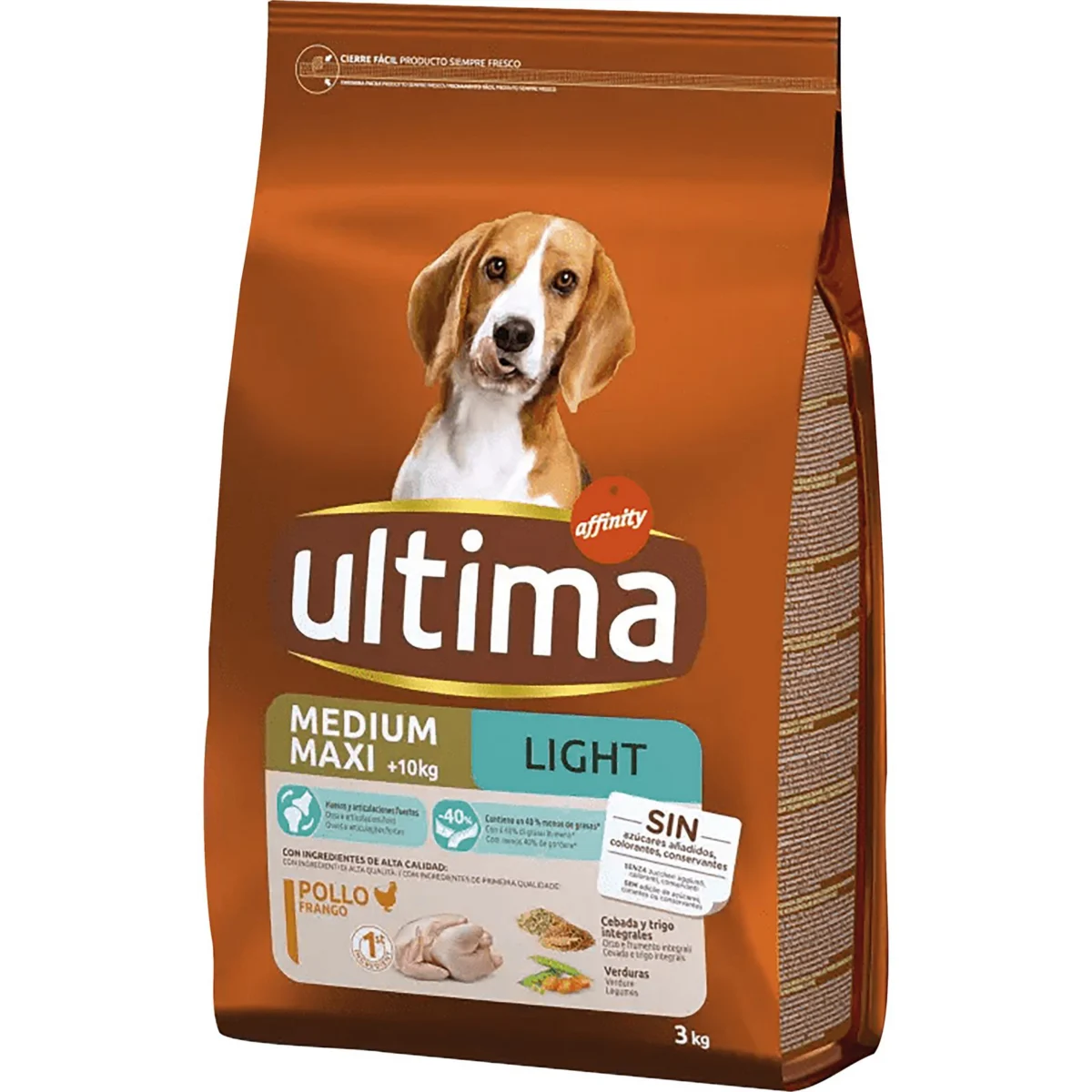 Trockenfutter für Hunde Light Ultima