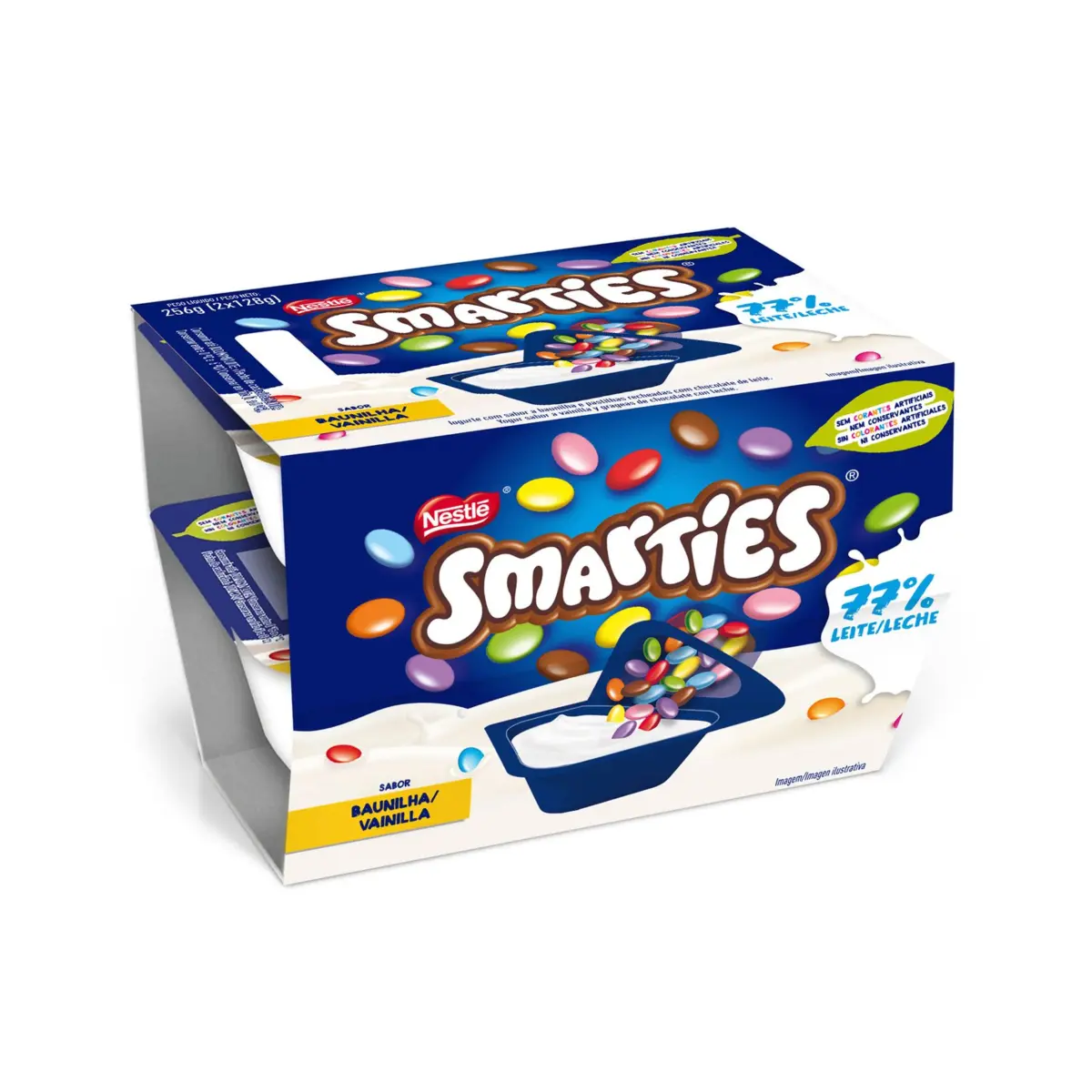Smarties Mix In Sabor Vainilla Nestle