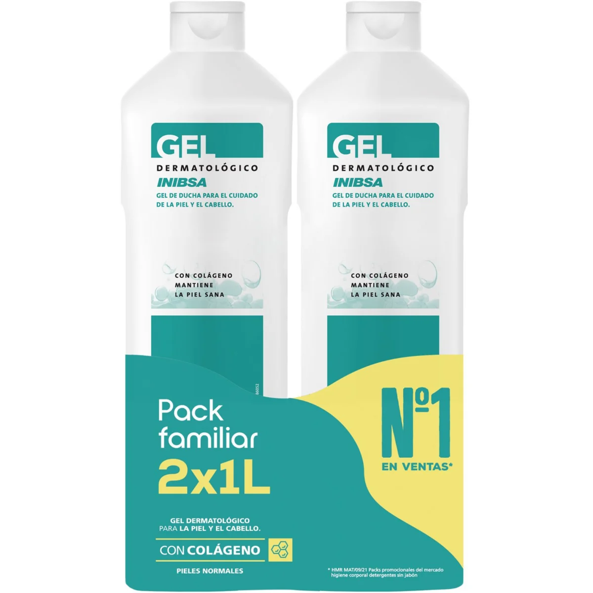 Pack Dermatologisches Gel Inibsa