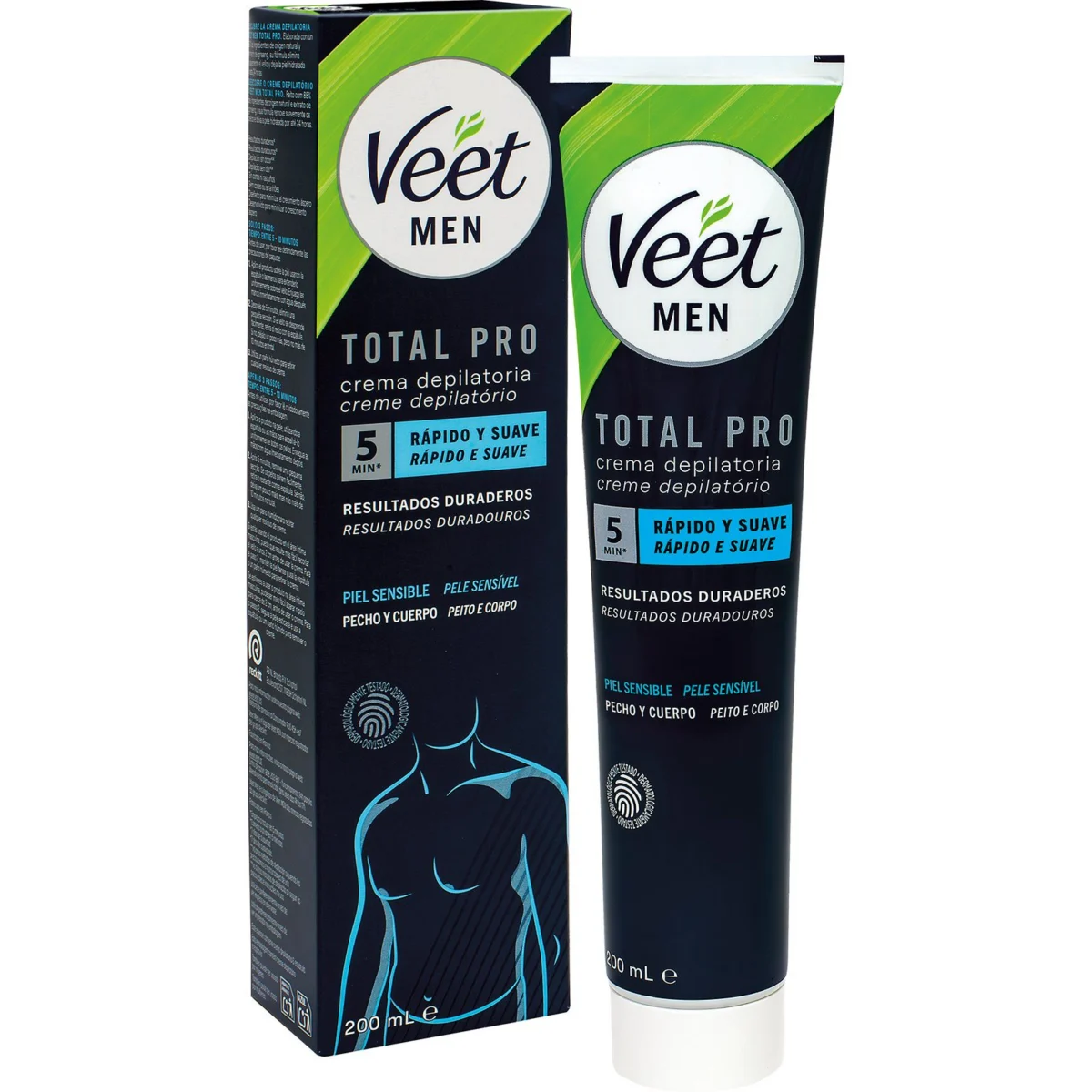 Crema en gel per a home, pell sensible Veet