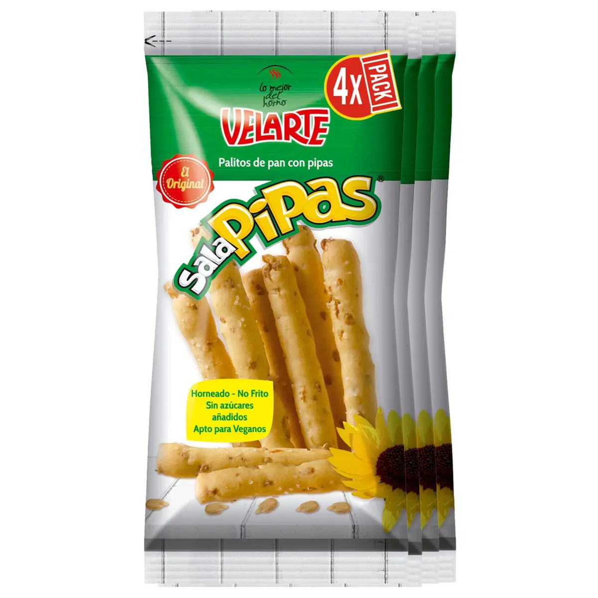 Salapipas, Beutel mit 4 Packungen Velarte