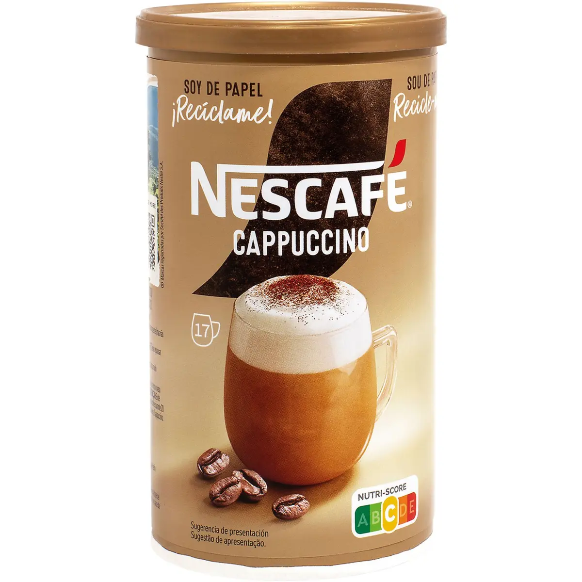 Instant Cappuccino Natural Nescafe