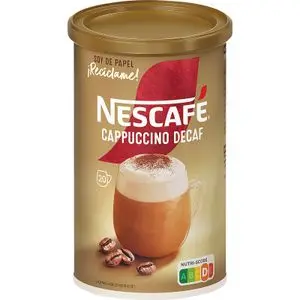 Cappuccino soluble décaféiné Nescafe