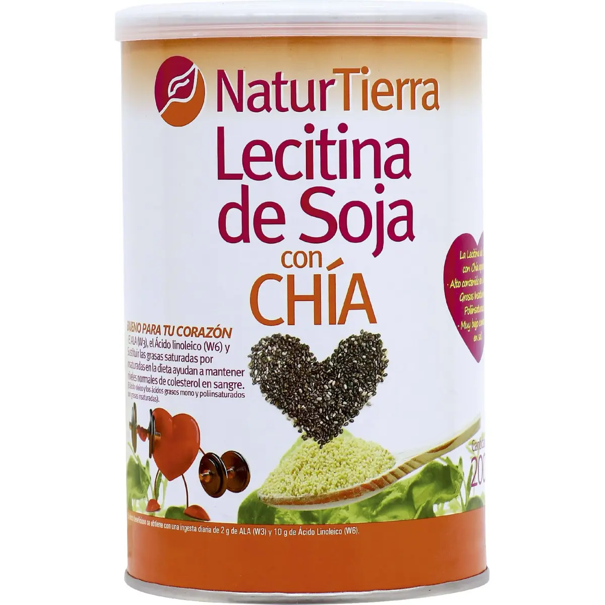 Lecitina de Soja con Chía Naturtierra