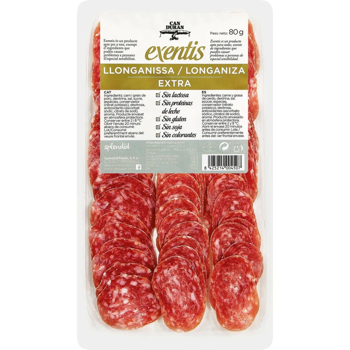 Longaniza Extra Reserva Exentis Can Duran