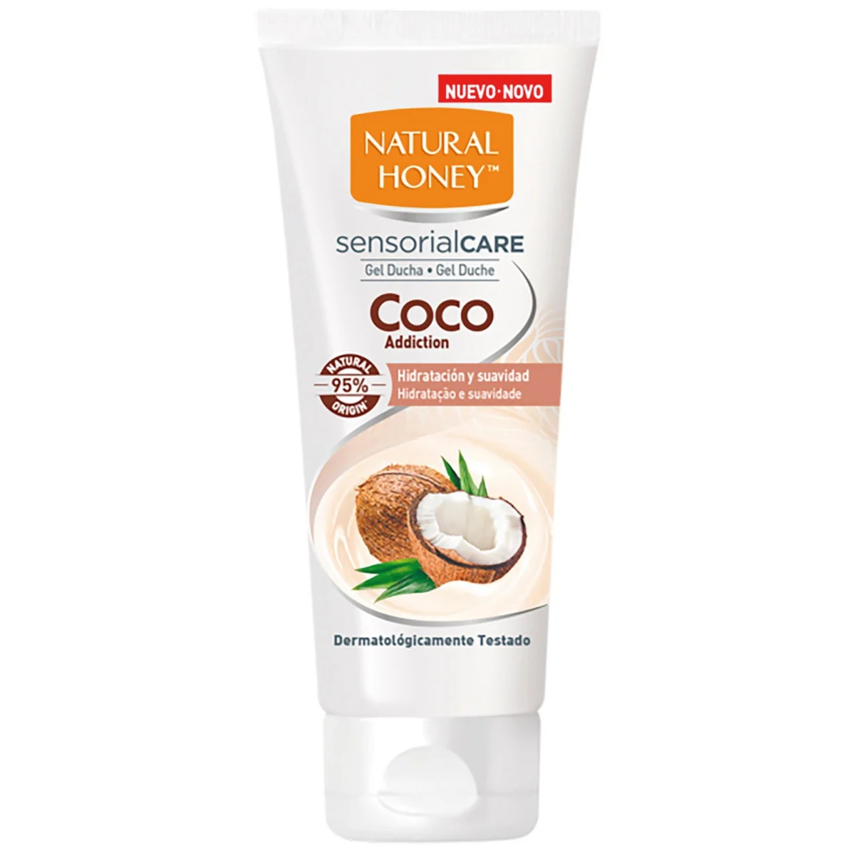 Гель для душа с кокосом Nat.honey