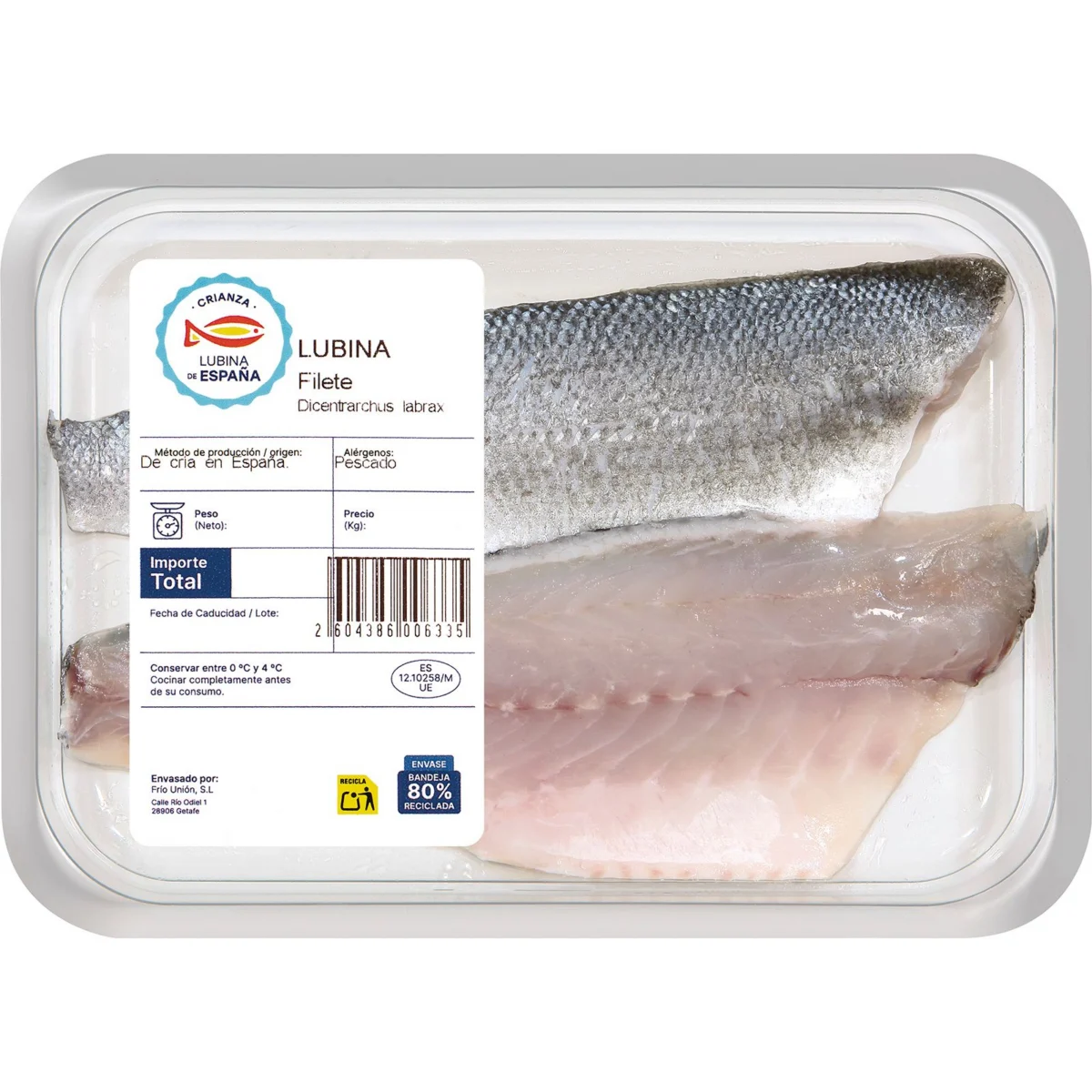 Filete de Lubina Crianza de España