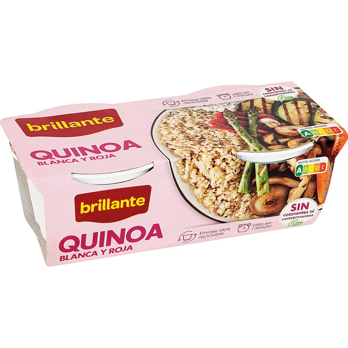 Red and white quinoa Brillante