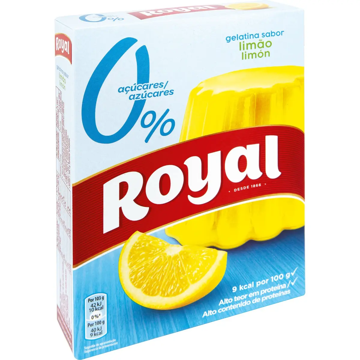 Zitronengötterspeise Light 10 Kcal Royal