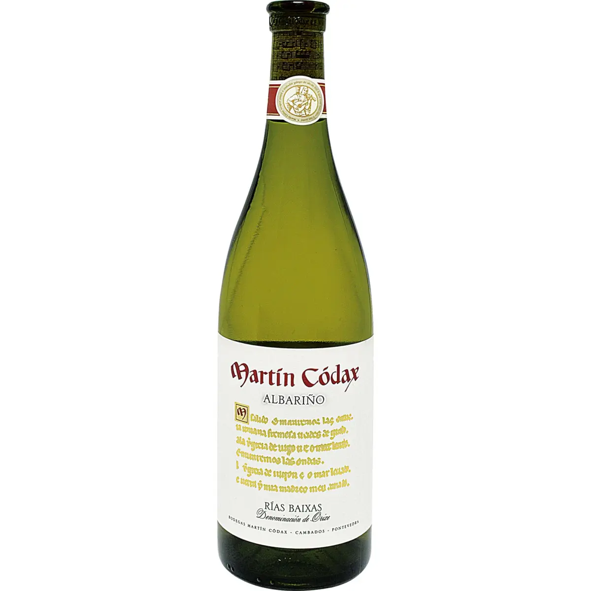 Vino Blanco Albariño D.O. Rías Baixas Martin Codax