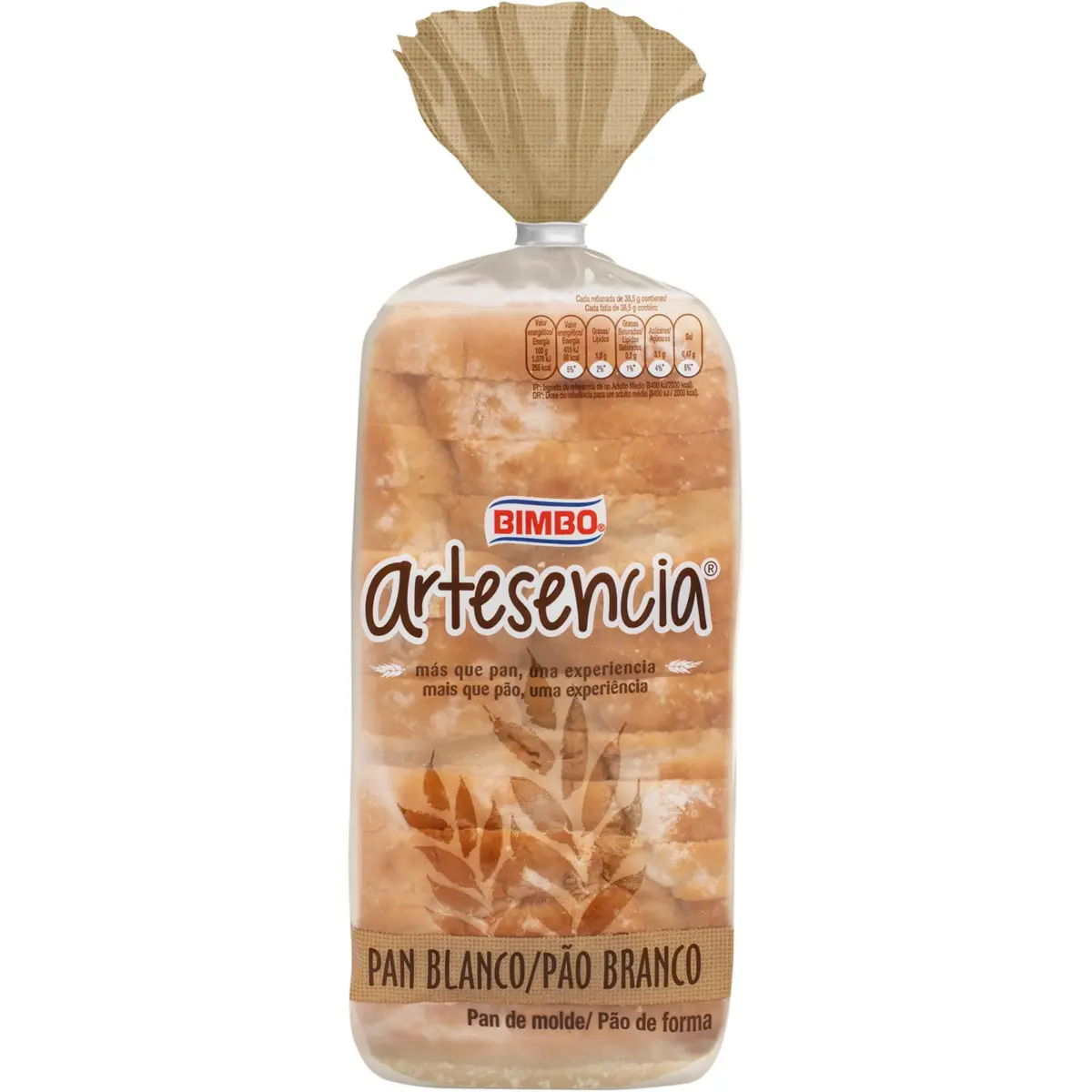 Pan de Molde Rebanada Estilo Artesano Bimbo