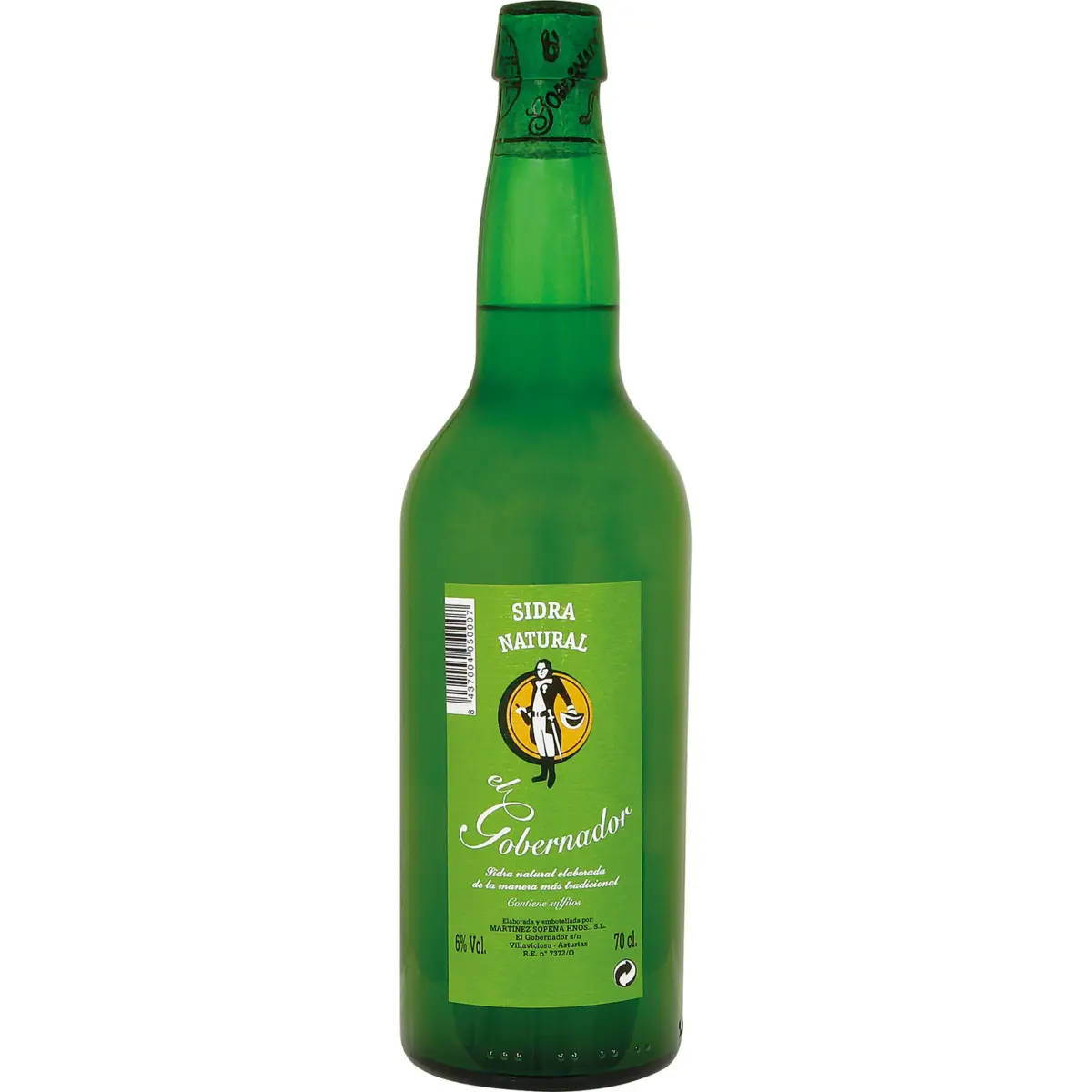 Natural Asturian cider Gobernador
