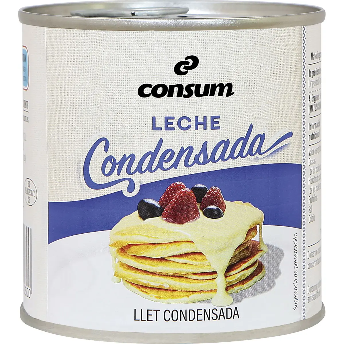 Lait concentré sucré entier Consum
