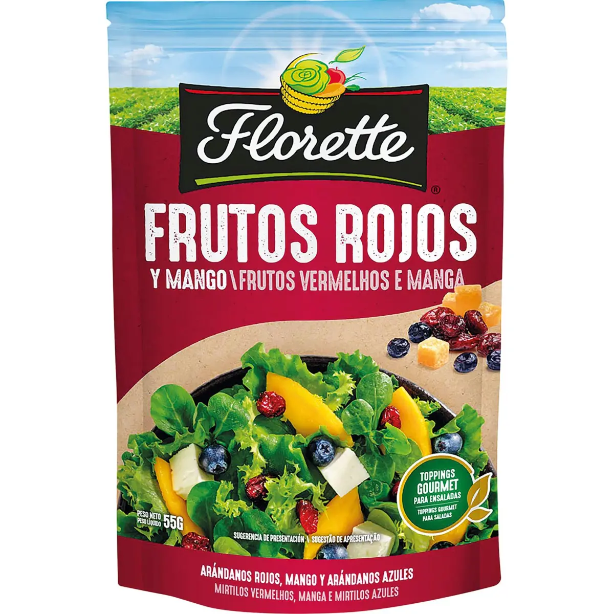 Frutos Rojos y Mango Paquete Florette