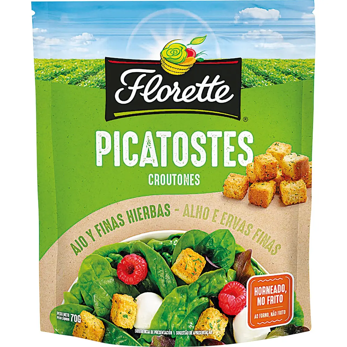 Croutons mit Knoblauch und Kräutern Florette