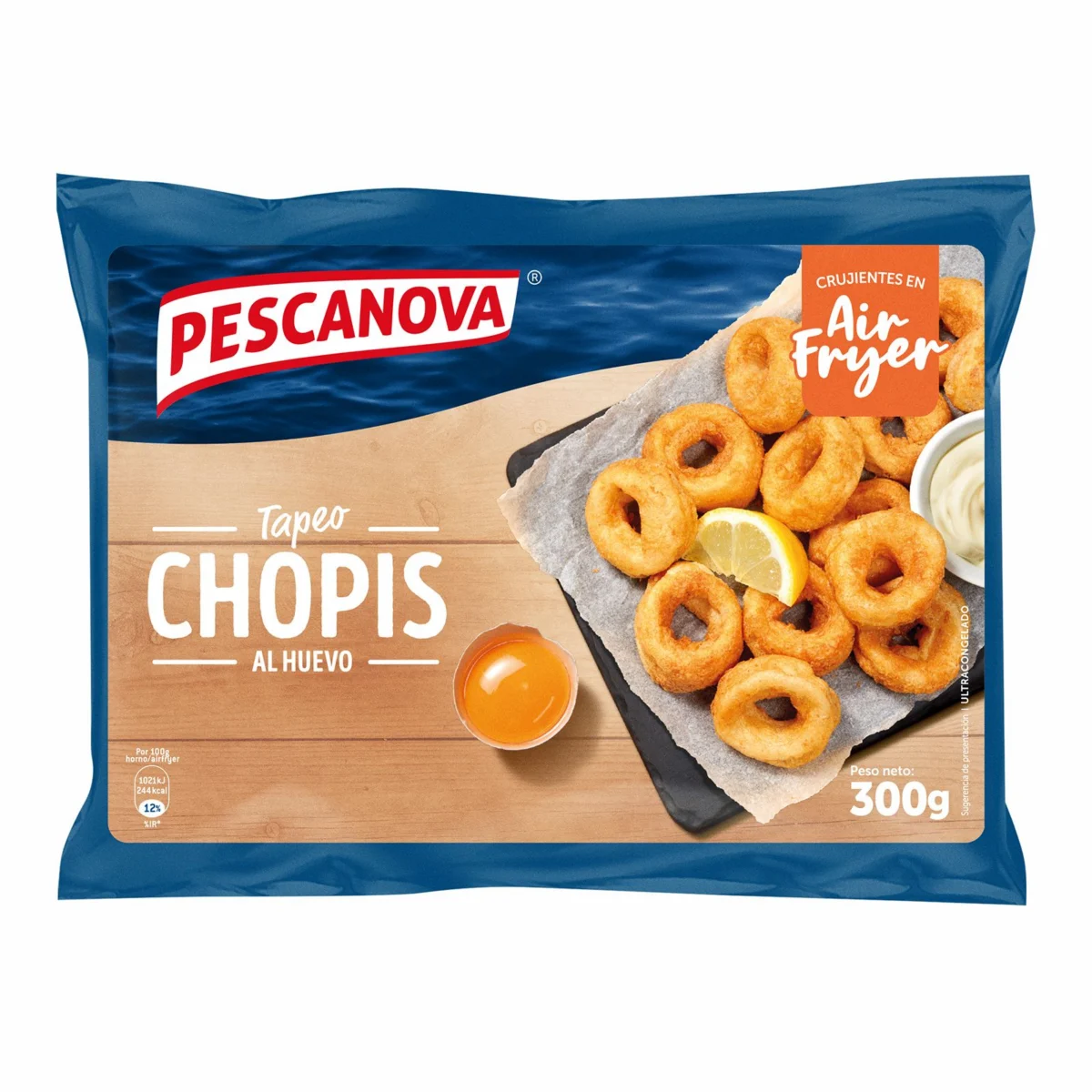 Chopirones Rebozados al Huevo Pescanova