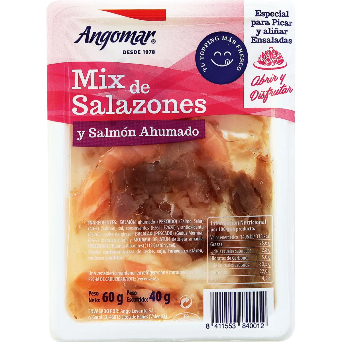 Räuchermix für Salate Angomar