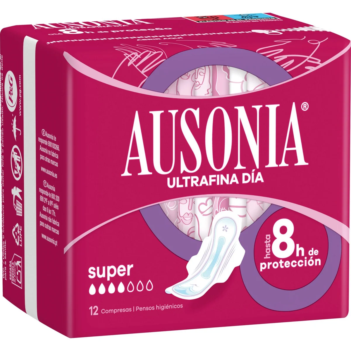 Compreses Súper amb ales Ausonia