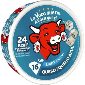 Queso Fundido Light Queso Azul 16 Porciones Vaca Que Rie