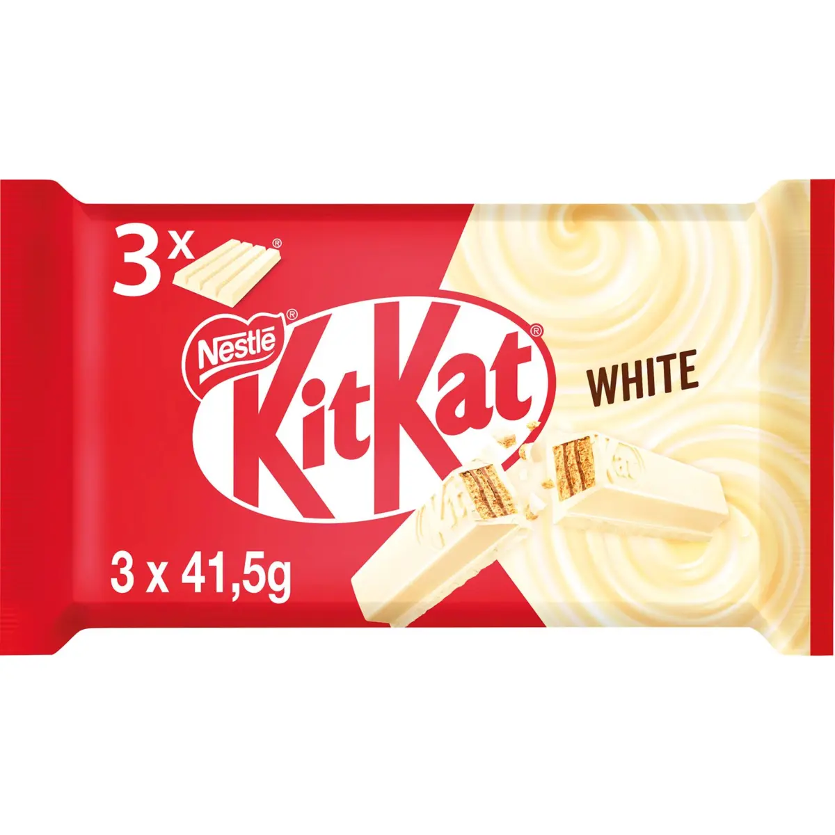 Kit Kat White pack of 3 Nestle