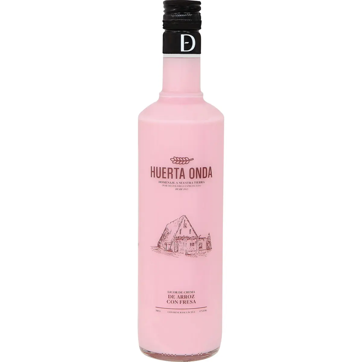 Liqueur de crème de riz à la fraise Huerta Onda