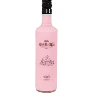 Licor de crema d'arròs amb maduixes Huerta Onda