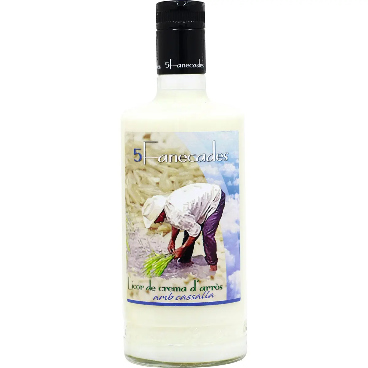 Rice Cream Liqueur with Cazalla 5Fanecades