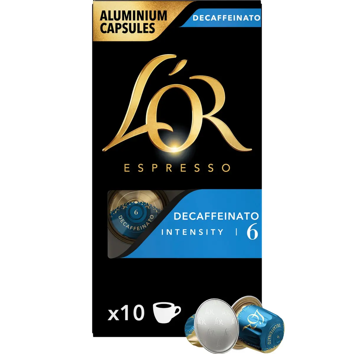 Decaffeinated Espresso Capsules L'or