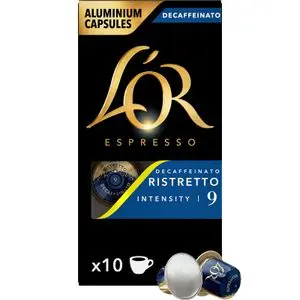 Café Espresso Ristretto Descafeinado Cápsulas L'or