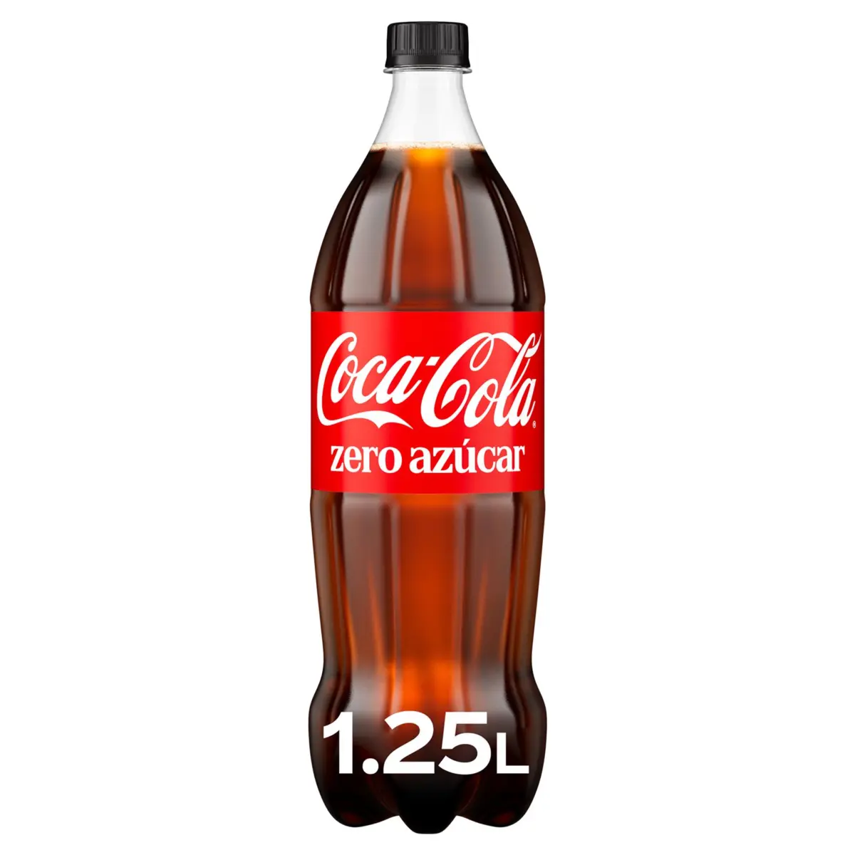 Cola-Erfrischungsgetränk Zero, Flasche Coca-Cola