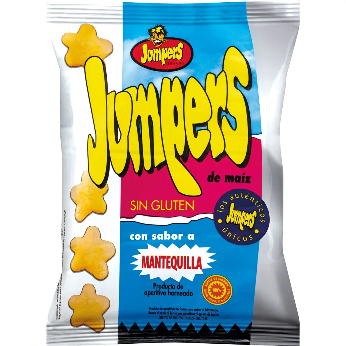 Butter-flavoured corn snack Jumpers