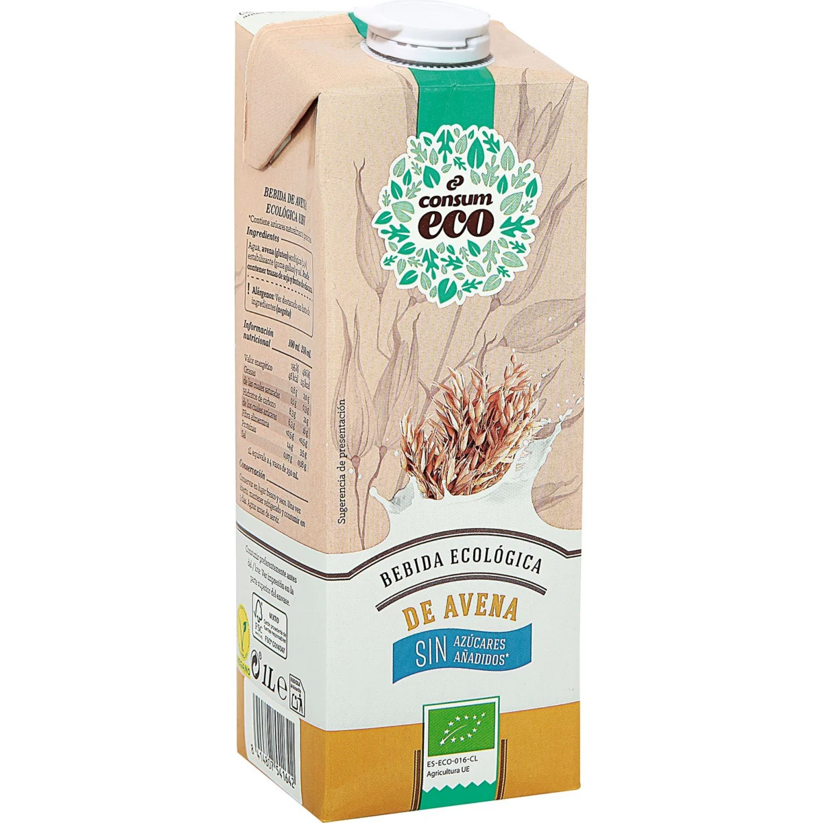 Haferdrink im Getränkekarton Consum Eco