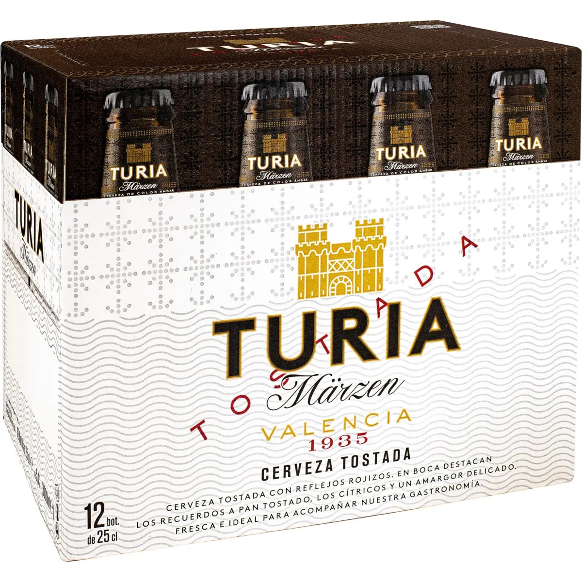 Cerveza Tostada Botella Turia