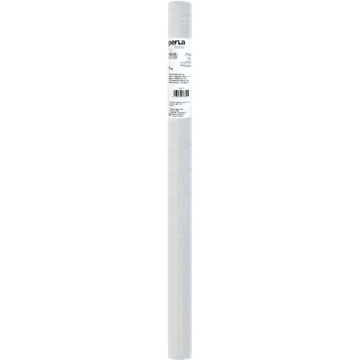 White laminated tablecloth 8metros x1.21