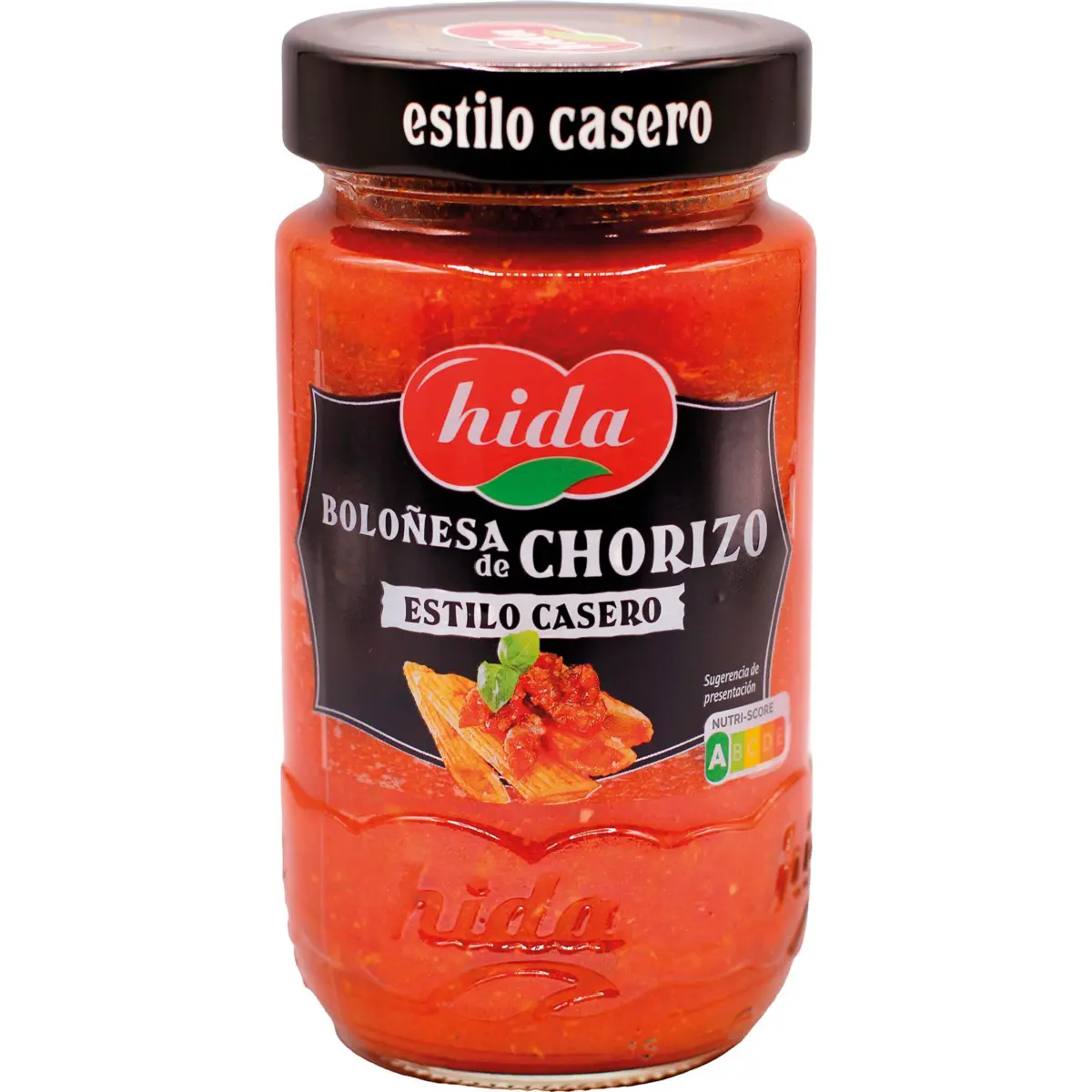 Bolognese-Sauce mit Chorizo Hida im Glas