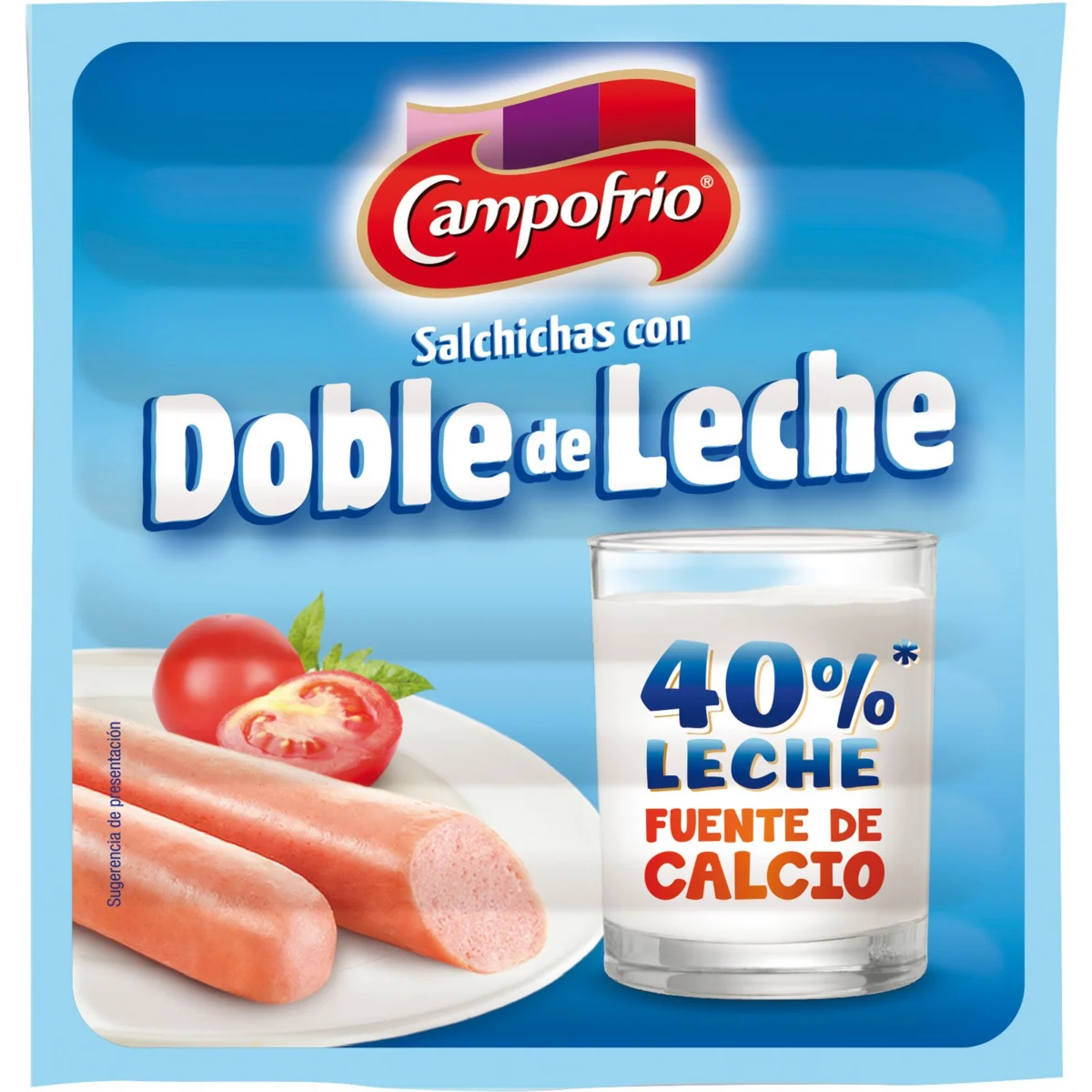 Saucisse double au lait Campofrío
