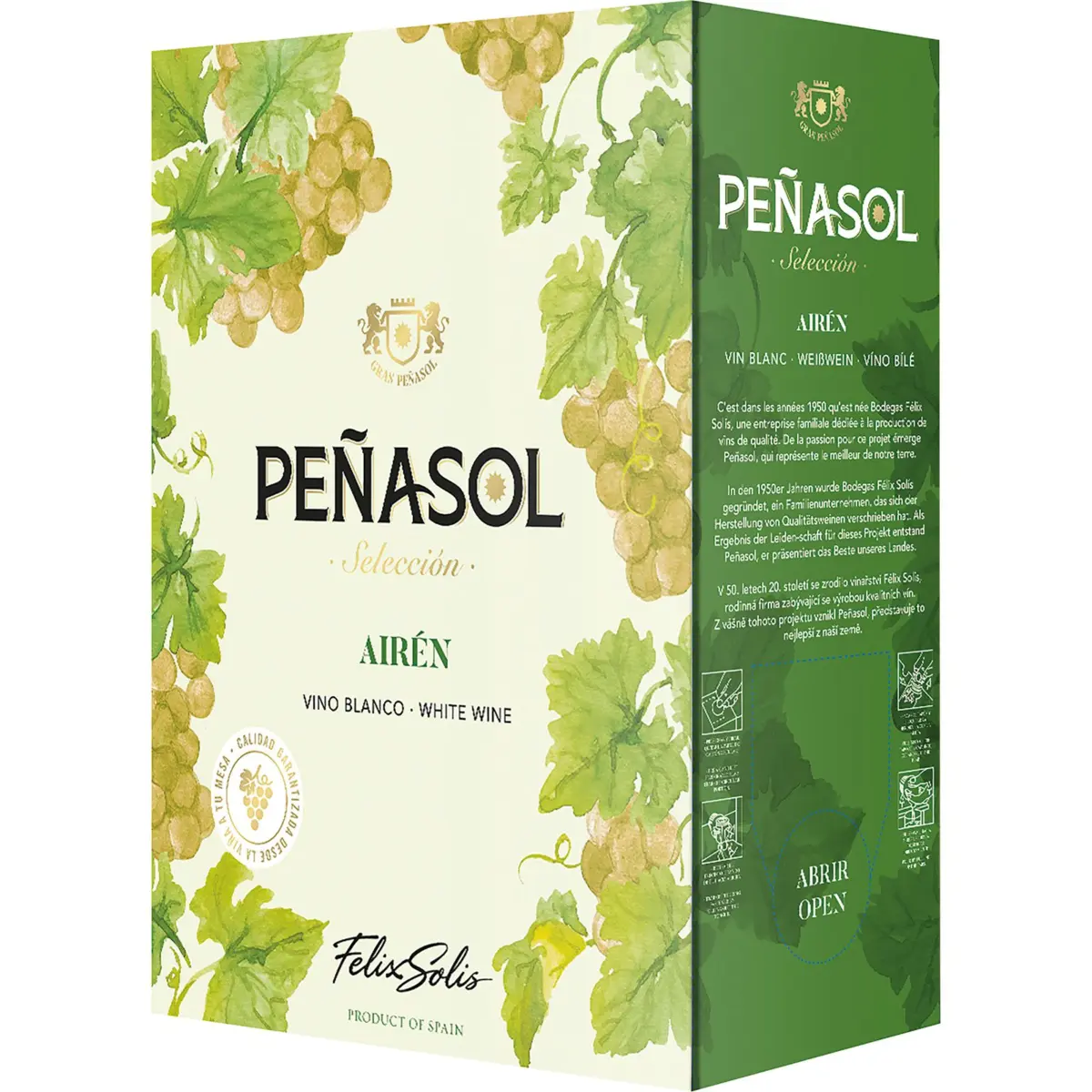 Vino Blanco Bag & Box Peñasol