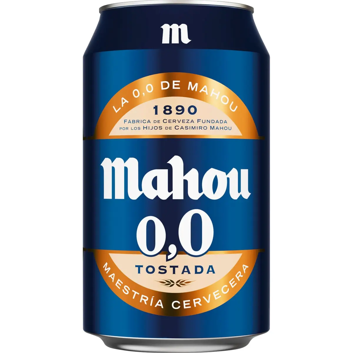 Toasted beer 0,0 can Mahou