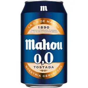 Toasted beer 0,0 can Mahou