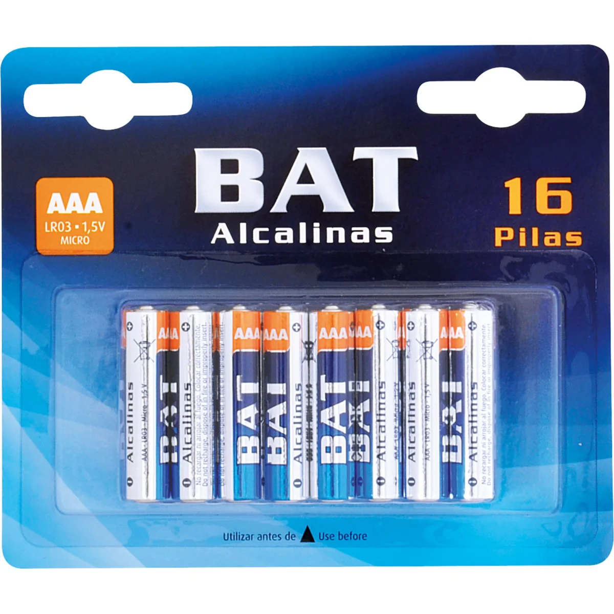 Pila Alcalina AAA Bat
