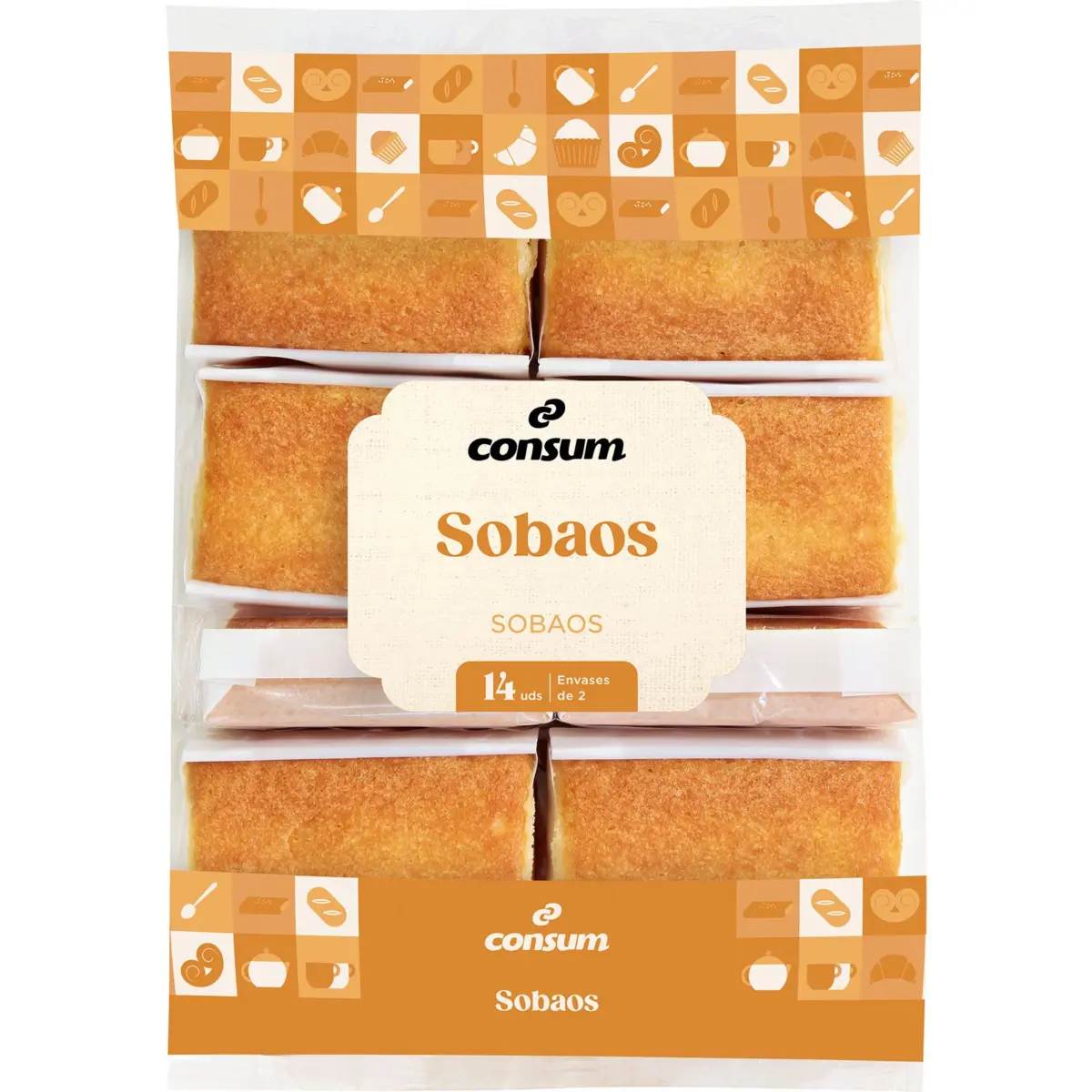 Sobaos, pack of 14 Consum