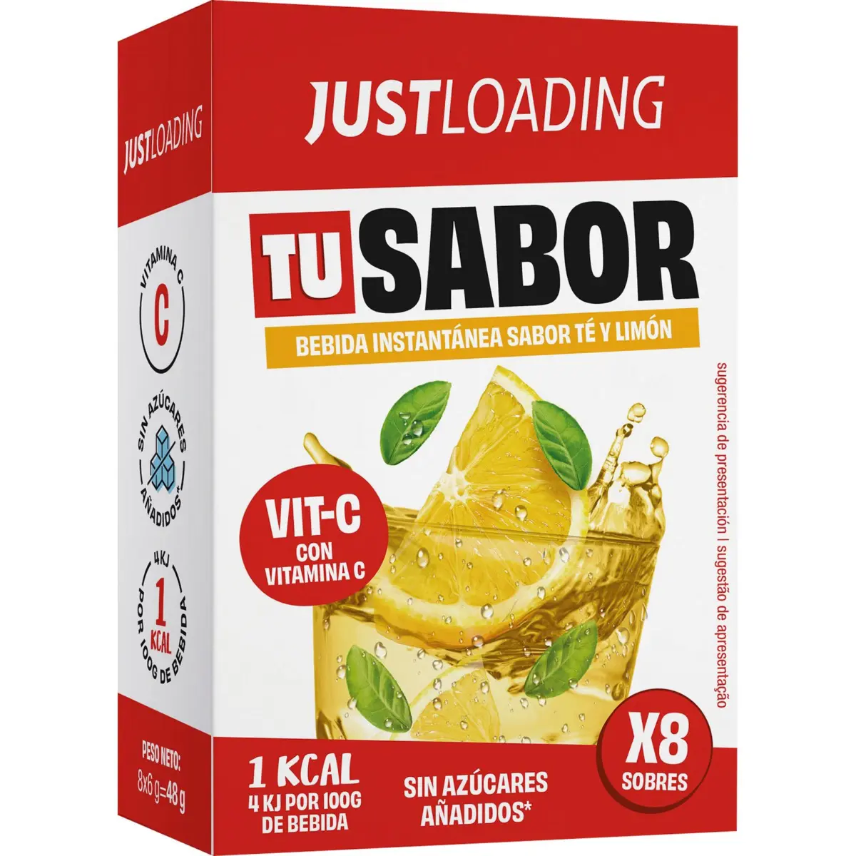 Sugar-Free Instant Lemon Tea, 8 Sachets Loading