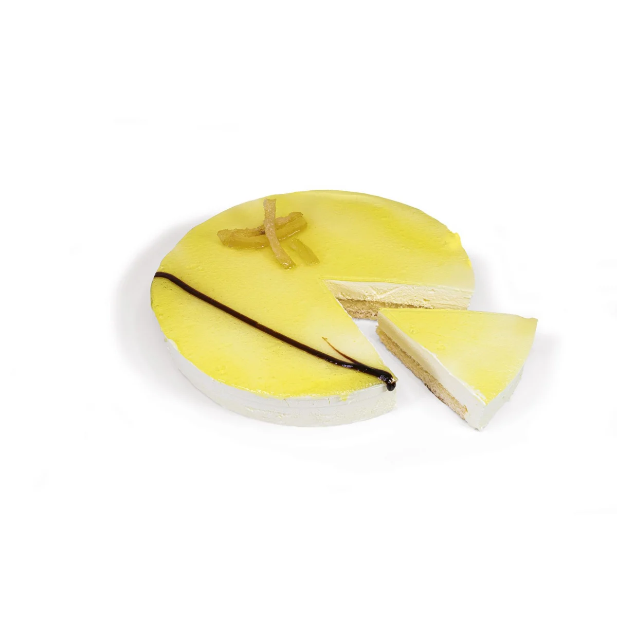 Zitronenmoussetorte
