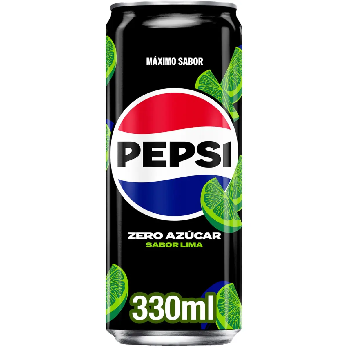 Refresc de cola Zero amb llima, llauna Pepsi-Cola