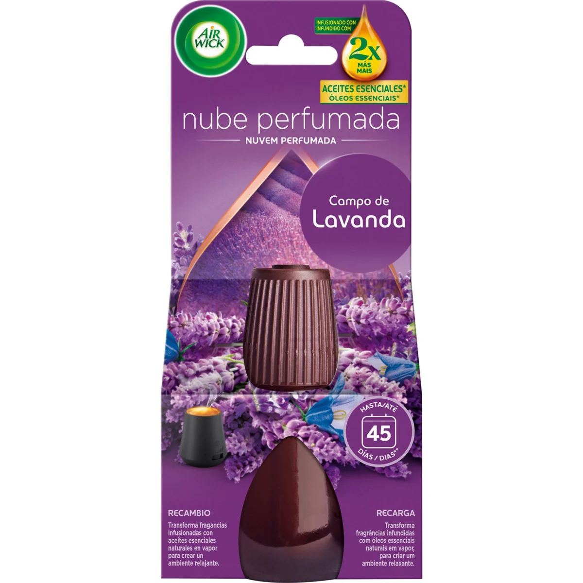 Recharge pour diffuseur Essential Mist Lavande Air Wick