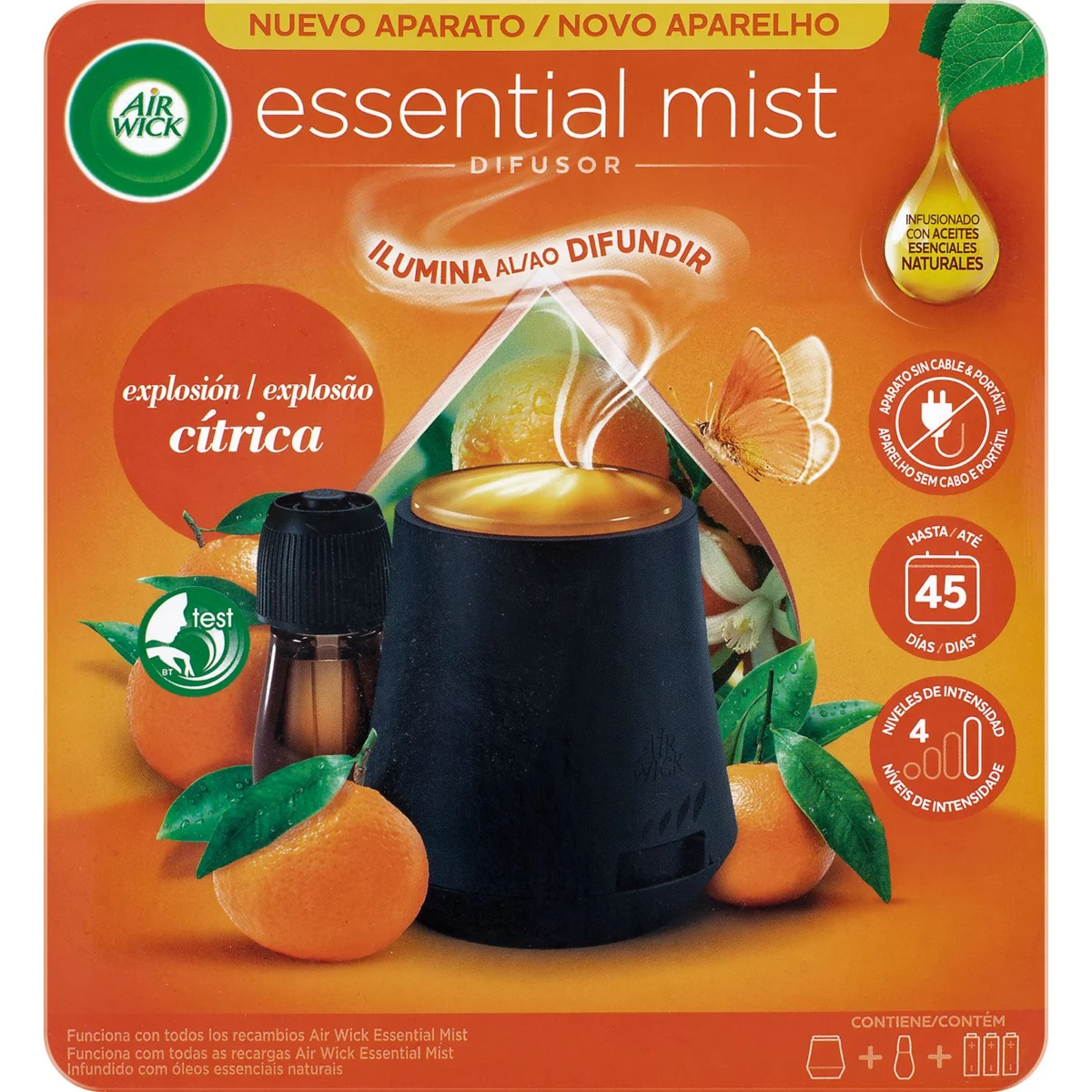 Diffuseur électrique Essential Mist Explosion d’agrumes Air Wick